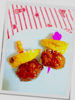 ✿お弁当に♪挿すだけ!ポテミート✿-レシピのメイン写真