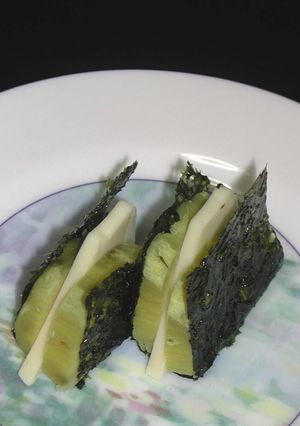 チーズのさつま芋はさみ・韓国海苔巻き-レシピのメイン写真