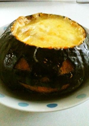 カボチャとタマネギのチーズ焼き-レシピのメイン写真