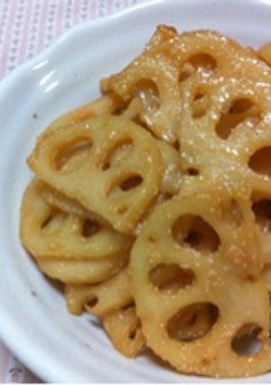 プチッ♪シャキシャキ♪蓮根たらこキンピラ-レシピのメイン写真
