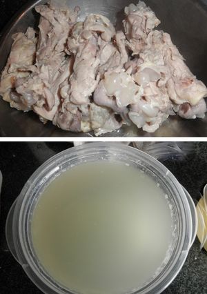 鶏の皮付き骨付きもも肉の無駄なし調理方-レシピのメイン写真