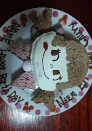 ペコちゃんケーキ-レシピのメイン写真