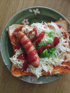 朝食に がったい!!ピザ&ホットドック-レシピのメイン写真