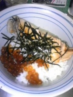 簡単鮭いくら丼-レシピのメイン写真