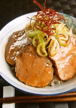 男のチャーシュー丼-レシピのメイン写真
