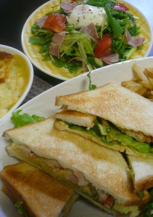 ﾎｰﾑﾊﾟｰﾃｨｰに☆満腹ﾎｯﾄｻﾝﾄﾞ-レシピのメイン写真