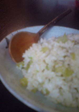 大根菜の味噌炒めご飯-レシピのメイン写真