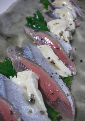 秋刀魚とチーズのペッパーカルパッチョ-レシピのメイン写真