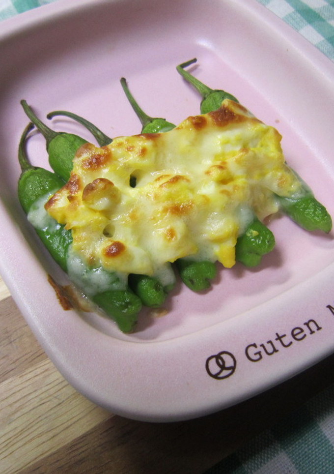 ✿ししとうの卵チーズ焼✿-レシピのメイン写真