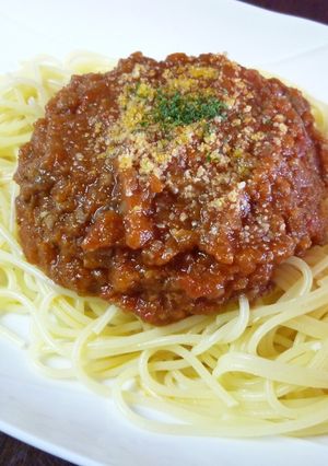 簡単本格ミートソース ♡(｡￫∀￩｡)♡-レシピのメイン写真