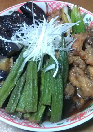 お弁当にもおかずにも♪茄子と鶏の煮びたし-レシピのメイン写真
