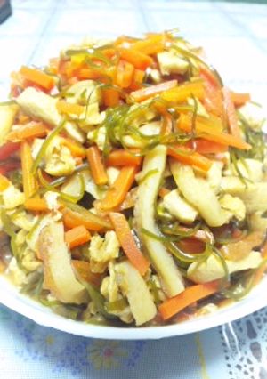 切り昆布の煮付け-レシピのメイン写真