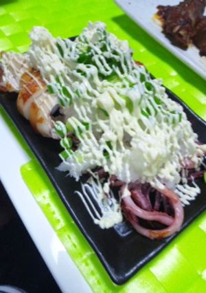 酒のあてに☆おろしマヨポン〜イカの丸焼き-レシピのメイン写真