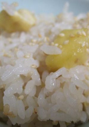 ほっこり美味しい栗ご飯-レシピのメイン写真