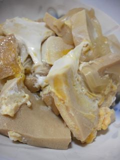 すき煮高野豆腐卵とじ-レシピのメイン写真