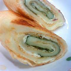 รูปของ 簡単〜！お弁当に☆大葉チーズ巻き