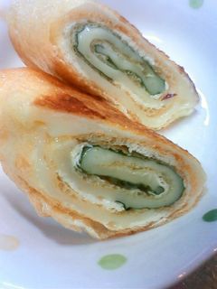 簡単〜!お弁当に☆大葉チーズ巻き-レシピのメイン写真
