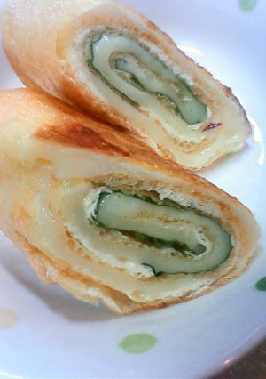 簡単〜！お弁当に☆大葉チーズ巻き-レシピのメイン写真