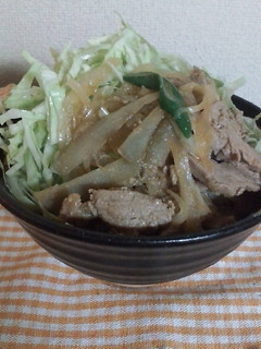 味付け肉で☆豚丼☆-レシピのメイン写真