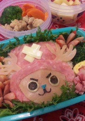 キャラ弁☆ワンピース☆チョッパー-レシピのメイン写真