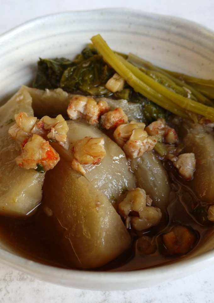 丸ごと美味♥♡かぶの煮物（えびあん）-レシピのメイン写真