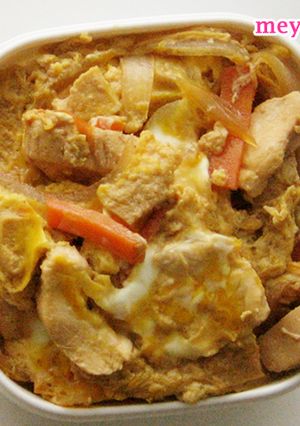 ルクエ de ダイエット親子丼?!-レシピのメイン写真
