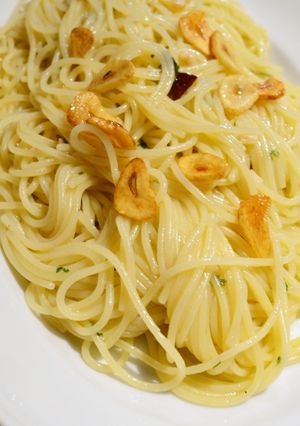 超基本！ペペロンチーノのスパゲッティ！-レシピのメイン写真