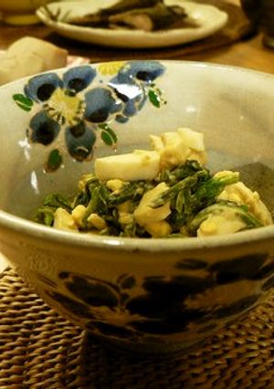 ほうれん草とゆで卵のおひたし-レシピのメイン写真