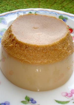 生クリーム不要☆きなこミルクプリン-レシピのメイン写真