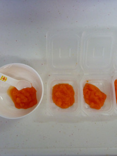 初めてのにんじん ~離乳食 第⑤弾~-レシピのメイン写真