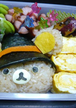 キャラ弁・リラックマハロウィン♪-レシピのメイン写真