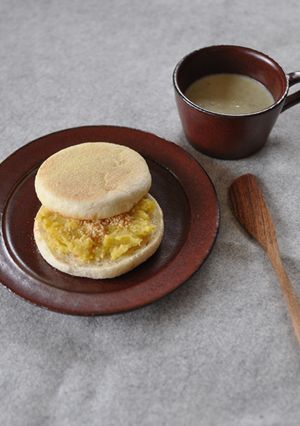 ピーナツとさつまいもペーストサンド-レシピのメイン写真