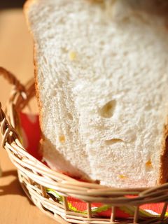 HBで☆オレンジピールのフワフワ食パン-レシピのメイン写真