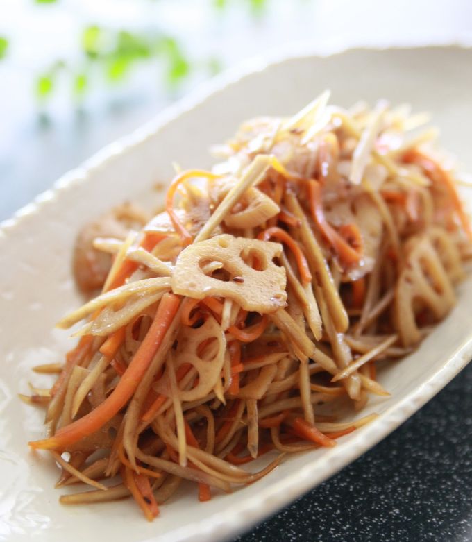 三色きんぴら by DUFFYchan 【クックパッド】 簡単おいしい