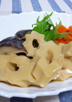 ちくわぶと椎茸の和風煮-レシピのメイン写真