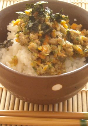 ごぼうで美味しい!!万能肉みそ♪-レシピのメイン写真