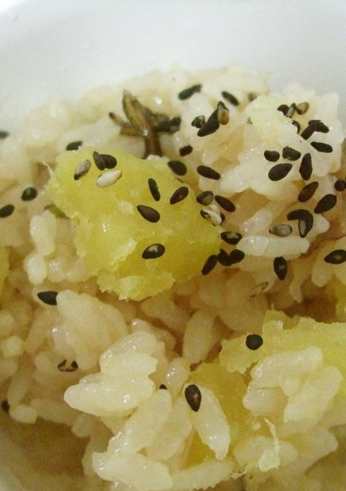 簡単！好評！さつまいもごはん♪-レシピのメイン写真