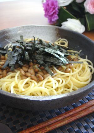 スピードランチ✩コクうま納豆パスタ-レシピのメイン写真