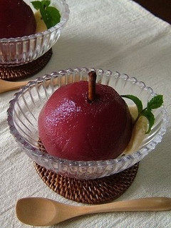 ♪洋ナシの赤ワイン煮♪-レシピのメイン写真