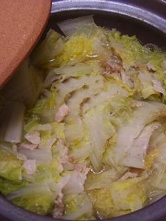 白菜と豚バラ肉の重ね蒸し-レシピのメイン写真