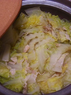 白菜と豚バラ肉の重ね蒸し-レシピのメイン写真