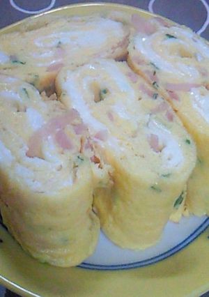 紅しょうがとねぎのたまご焼き-レシピのメイン写真