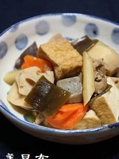 だしをとった後の昆布で◇美味しい筑前煮-レシピのメイン写真