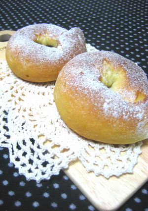 もちっと豆リングパン-レシピのメイン写真