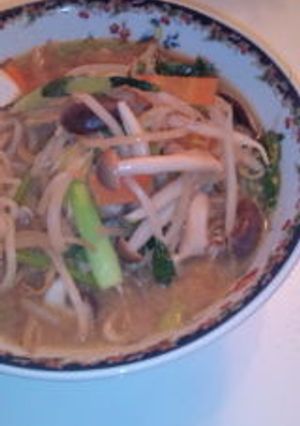 野菜たっぷり味噌ラーメン-レシピのメイン写真