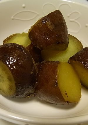 大学芋風揚げ煮-レシピのメイン写真