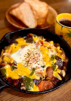 【8分で出来上がり☆夏野菜のグラタン】-レシピのメイン写真