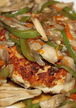 豆腐と鶏ムネ肉であんかけハンバーグ-レシピのメイン写真