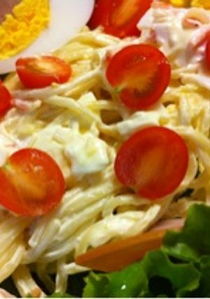 簡単☆美味しい☆スパサラ-レシピのメイン写真