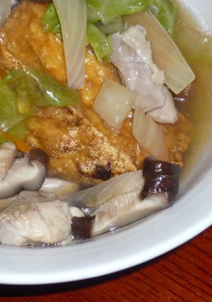 厚揚げのあんかけ♪のこり野菜で-レシピのメイン写真